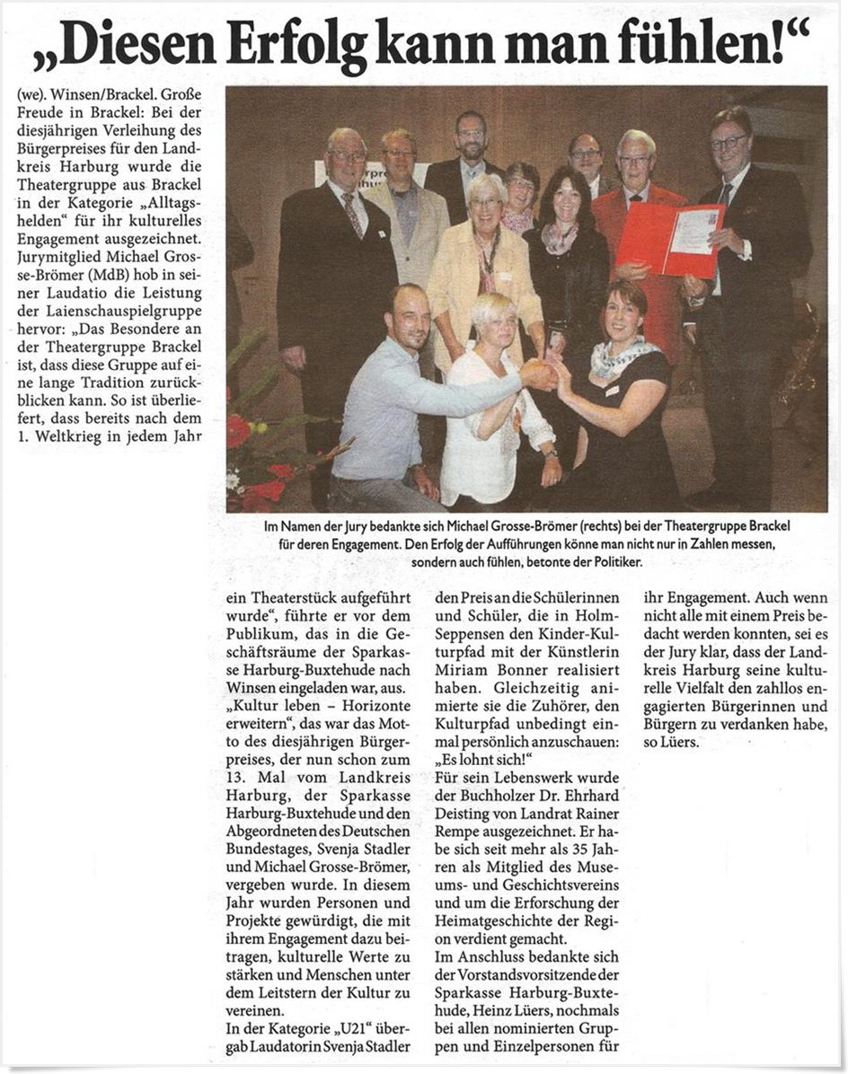 Winsener Anzeiger 16.09.2015