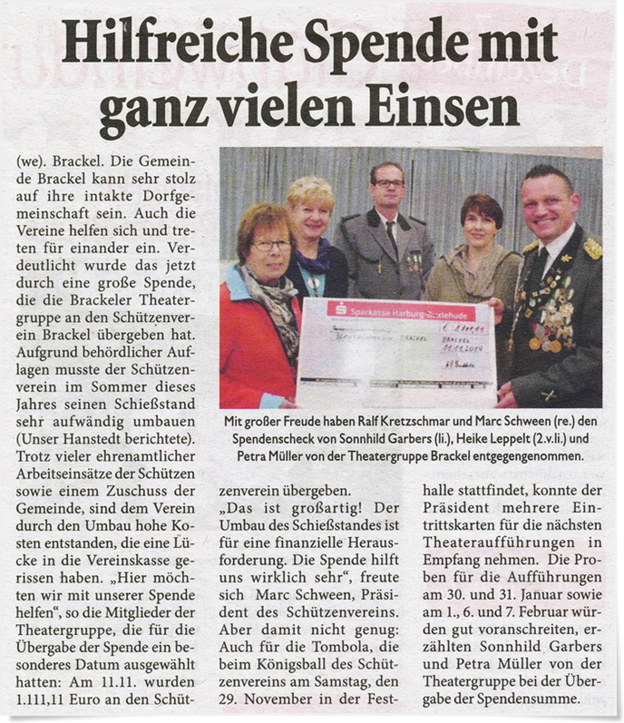 Spende 2014