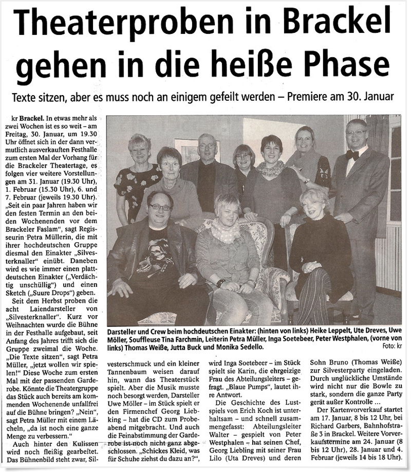 Winsener Anzeiger - 14.01.2015